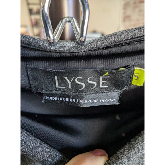 Lysse Stretchy Bootleg Yoga Pant Gray S - Picture 6 of 6